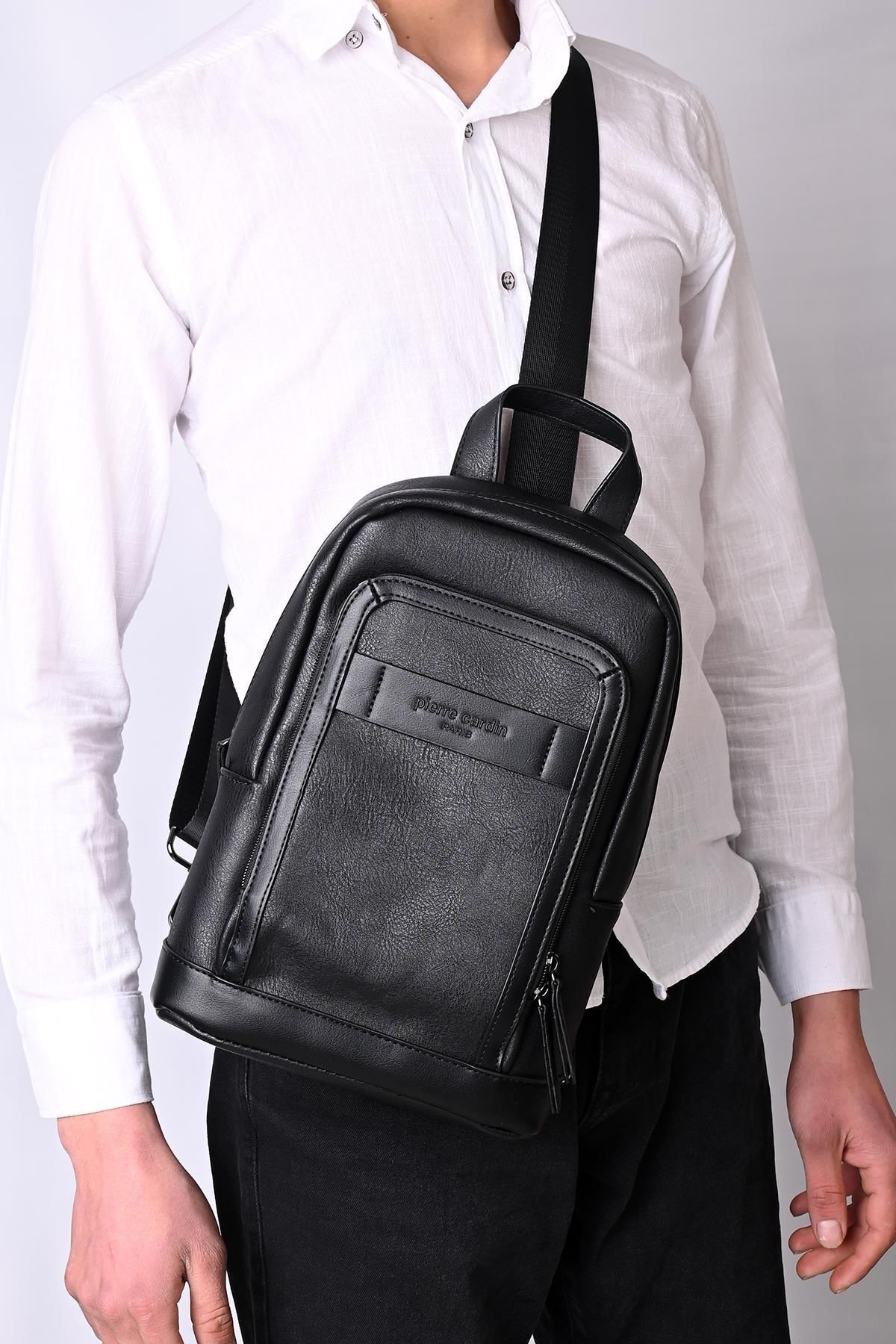 01pc00107-syh Bodybag Sırt Ve Çapraz Çanta Siyah