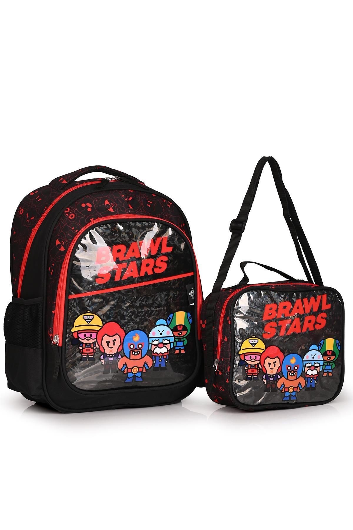 Brawl Stars 21987 Lisanslı Okul Sırt Çantası 2'Li Set