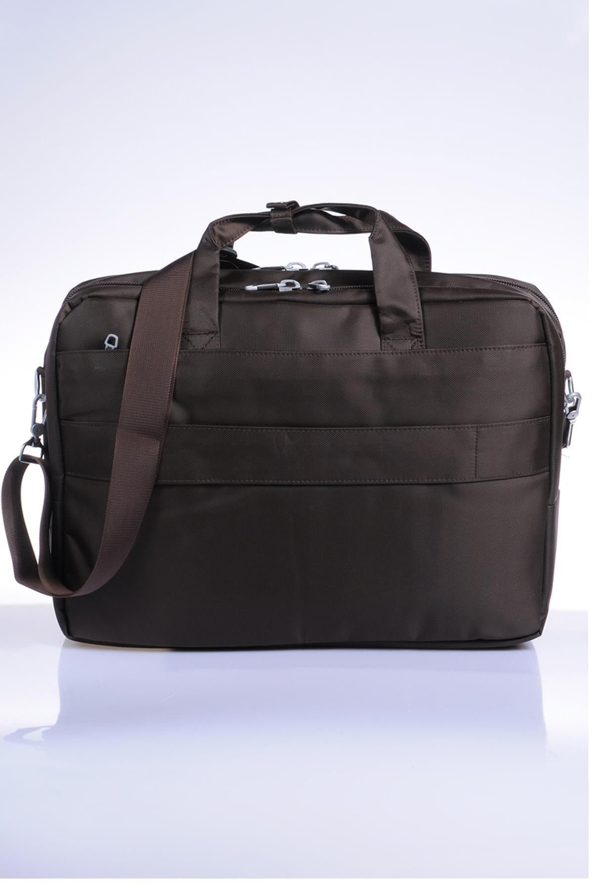 71346 Kahverengi Unısex Evrak Çantası