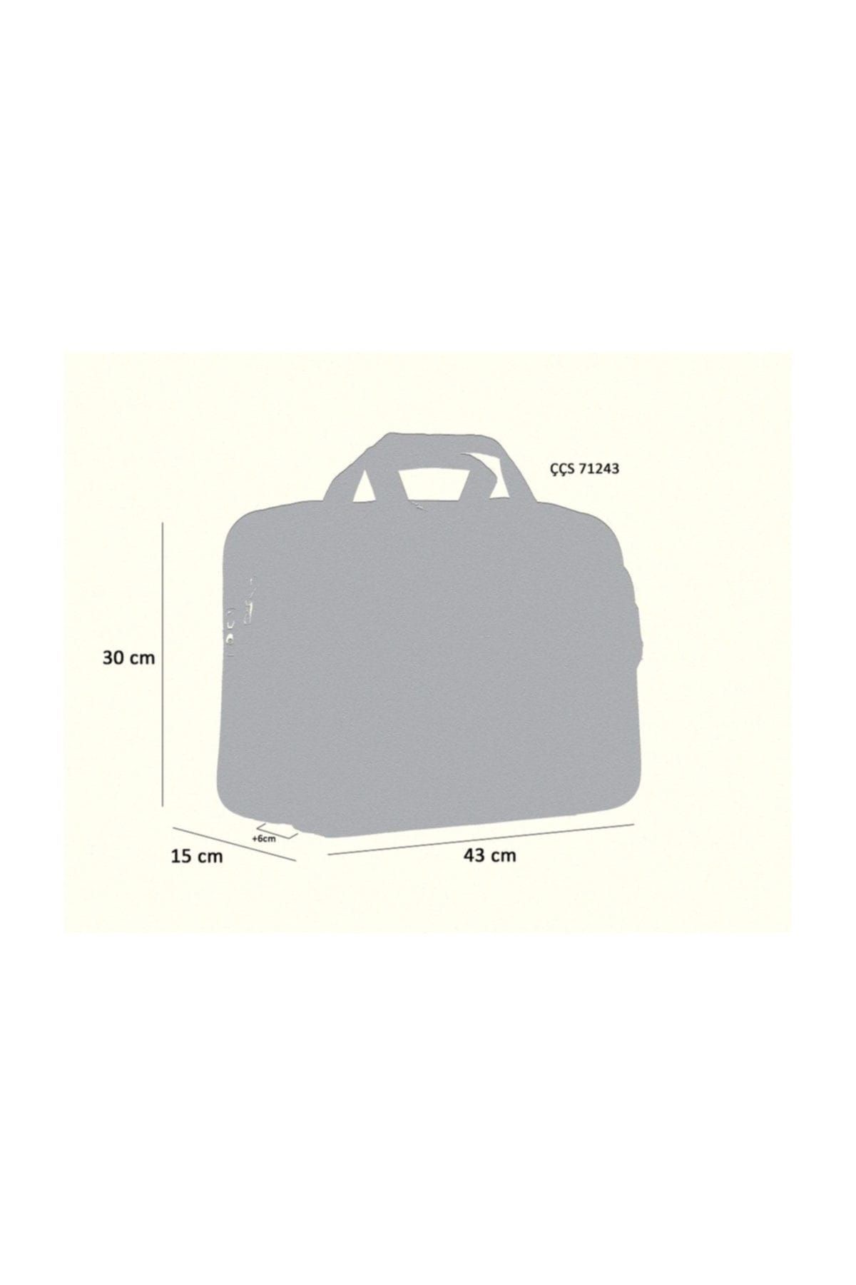 Gri Erkek Laptop/Evrak Çantası Ccs71243Grı