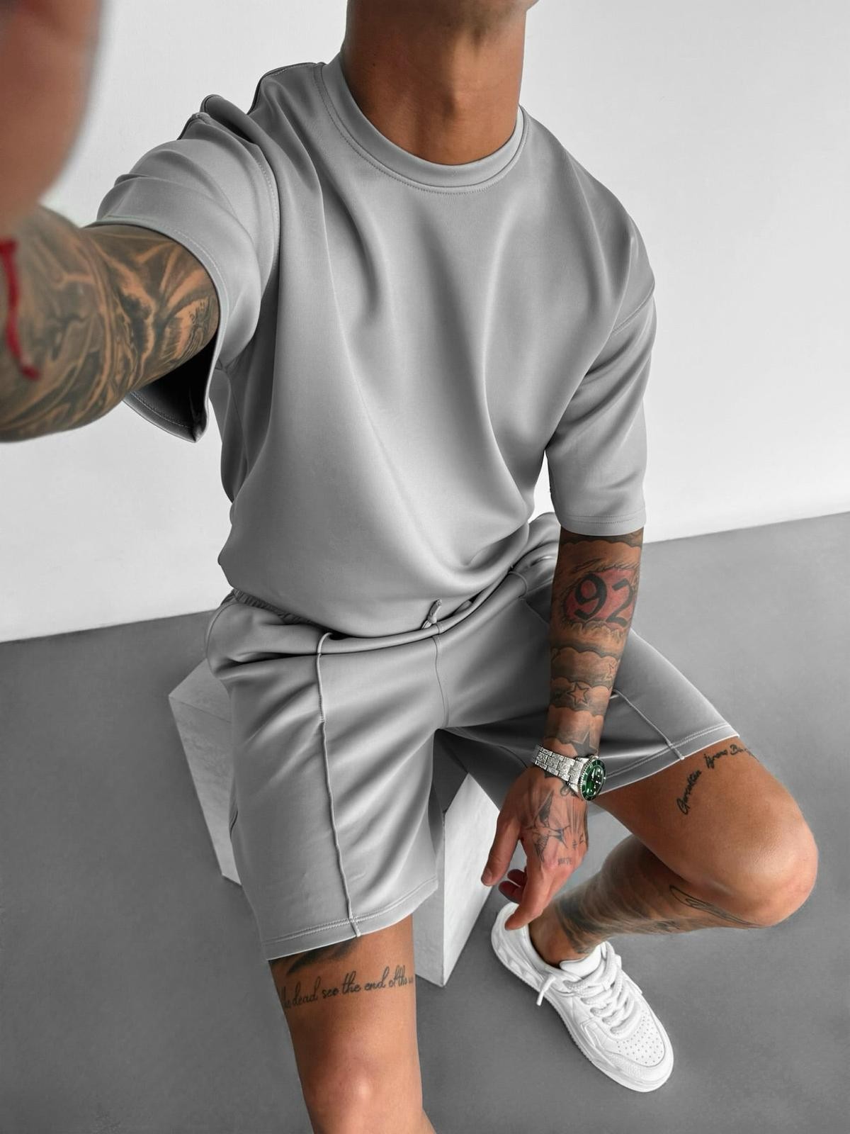 Collectow Trend Takım - Gri