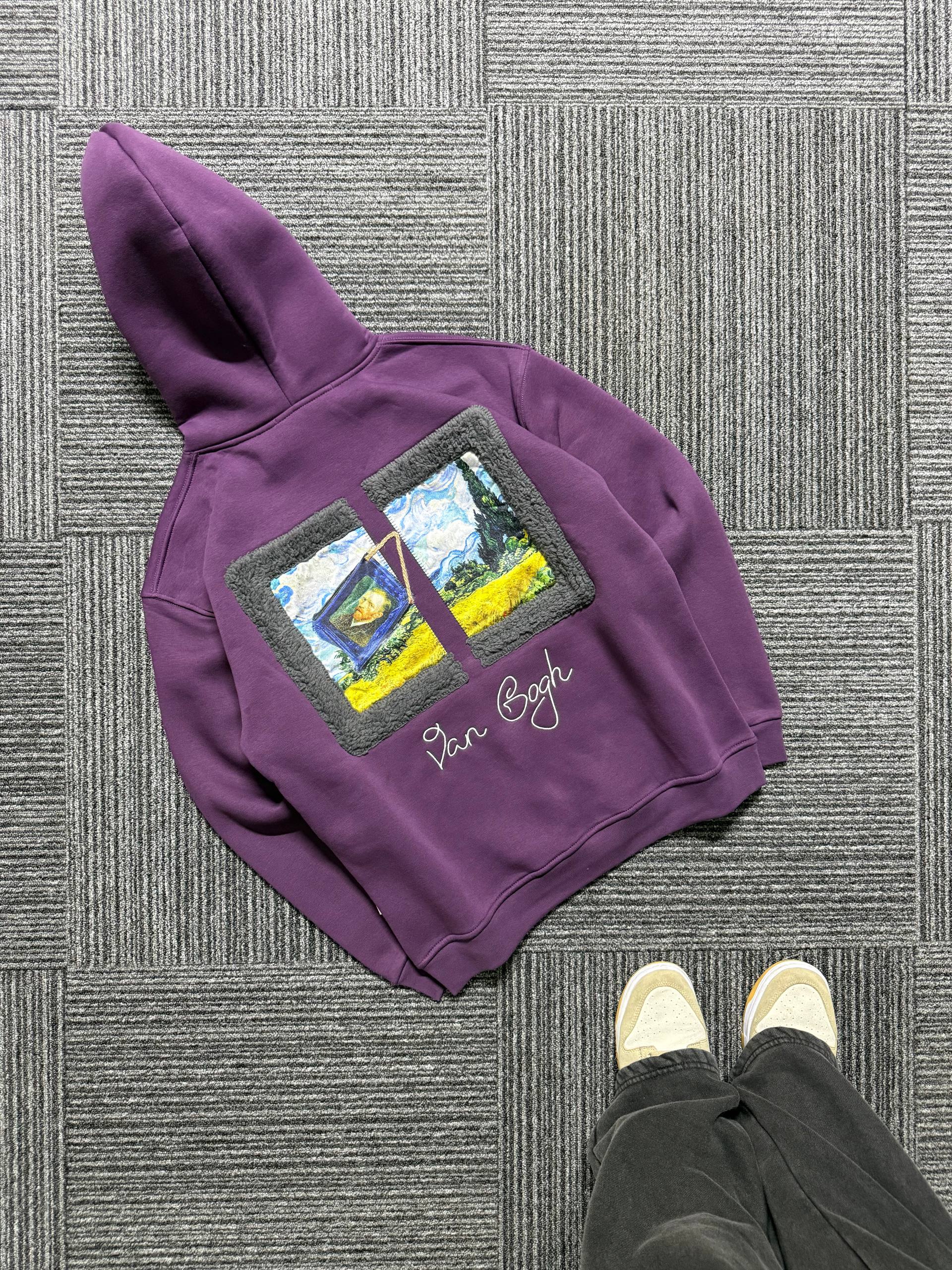 Premium Sweatshirt - Van Gogh - Mor
