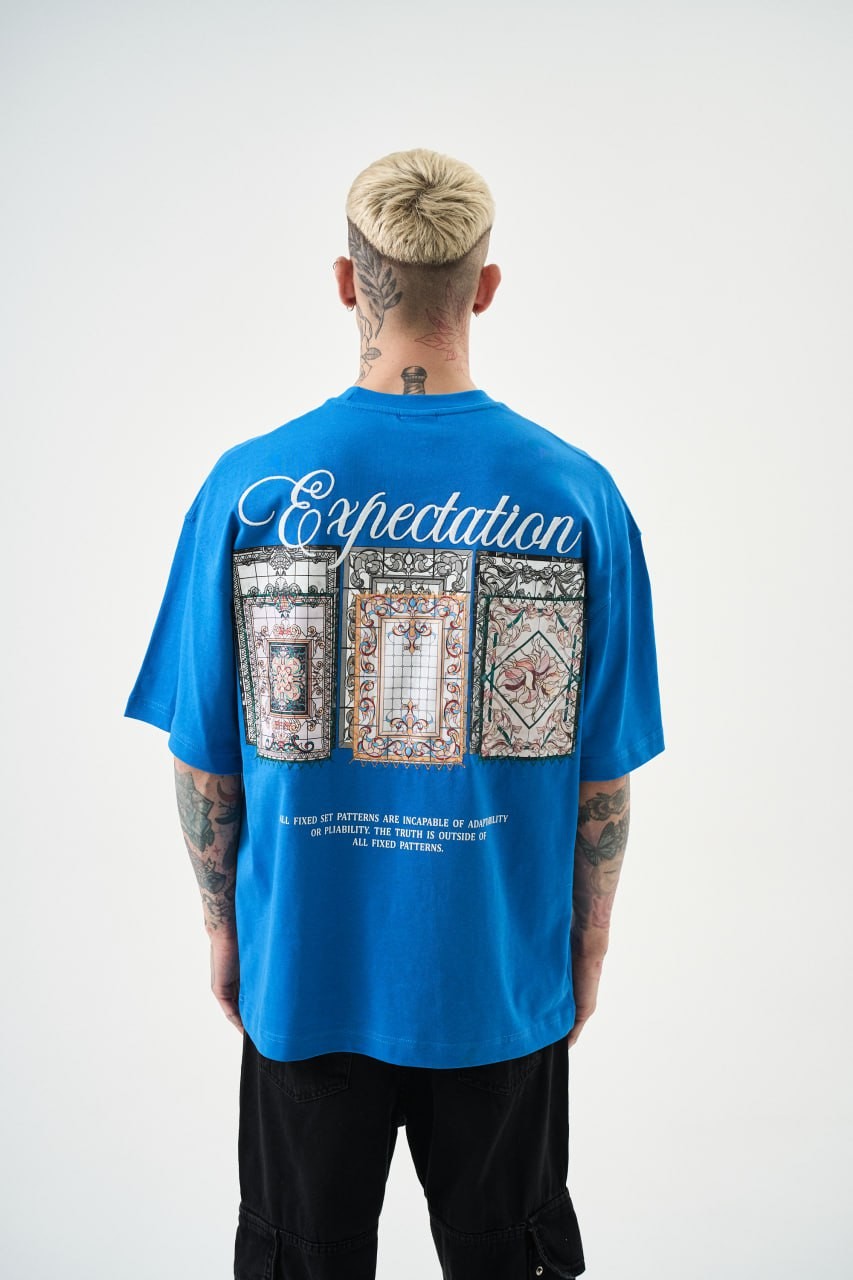 Collectow Expectation Tişört - Mavi