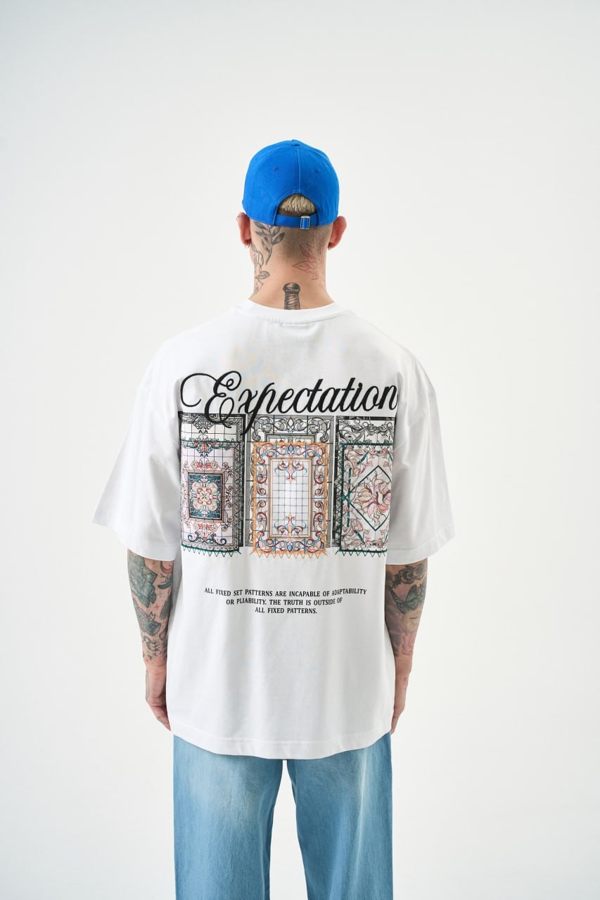 Collectow Expectation Tişört - Beyaz