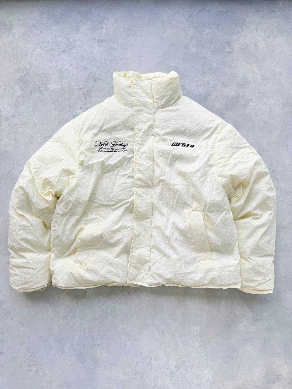 Premium Oversize Legacy Nakış Desen Mont