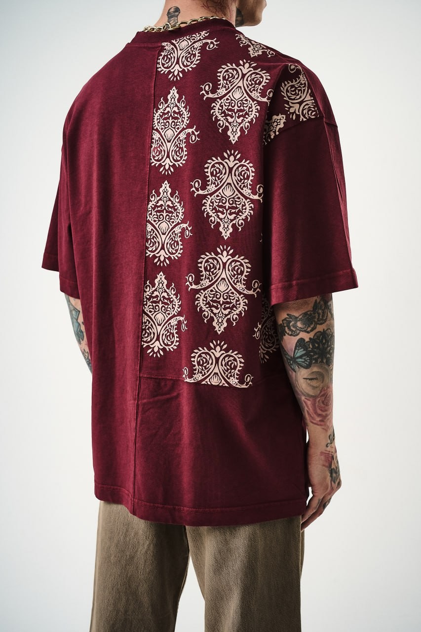 Collectow Crown Stain Tişört - Kırmızı