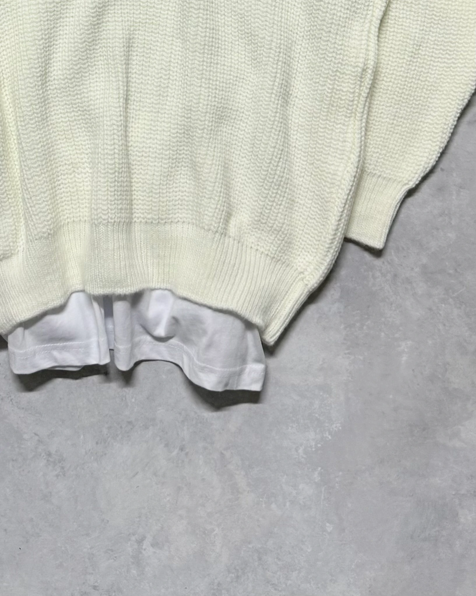 Premium Yarım Fermuar Triko Kazak