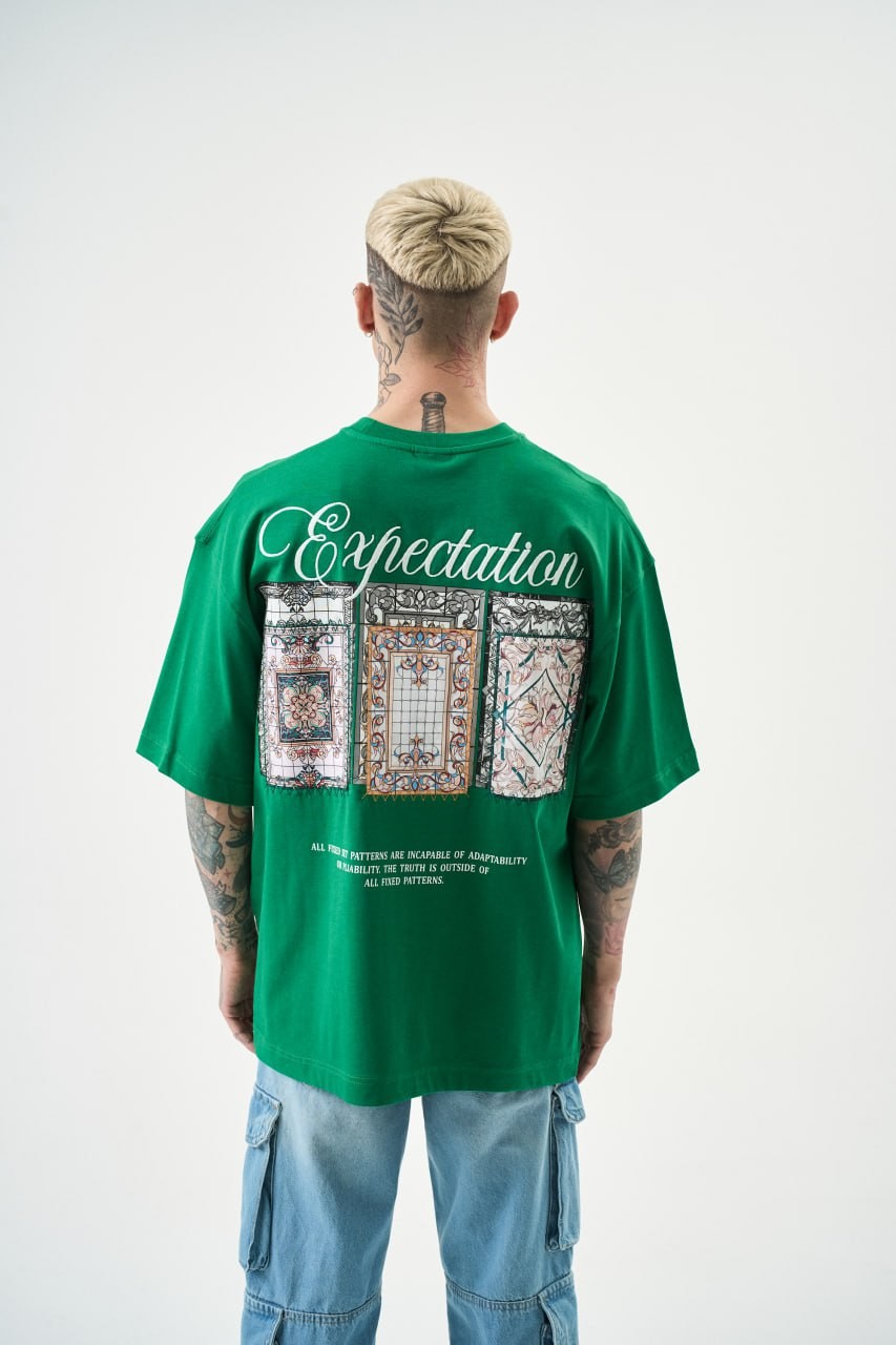 Collectow Expectation Tişört - Yeşil