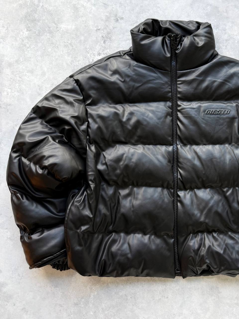 Premium Oversize Suni Deri Mont