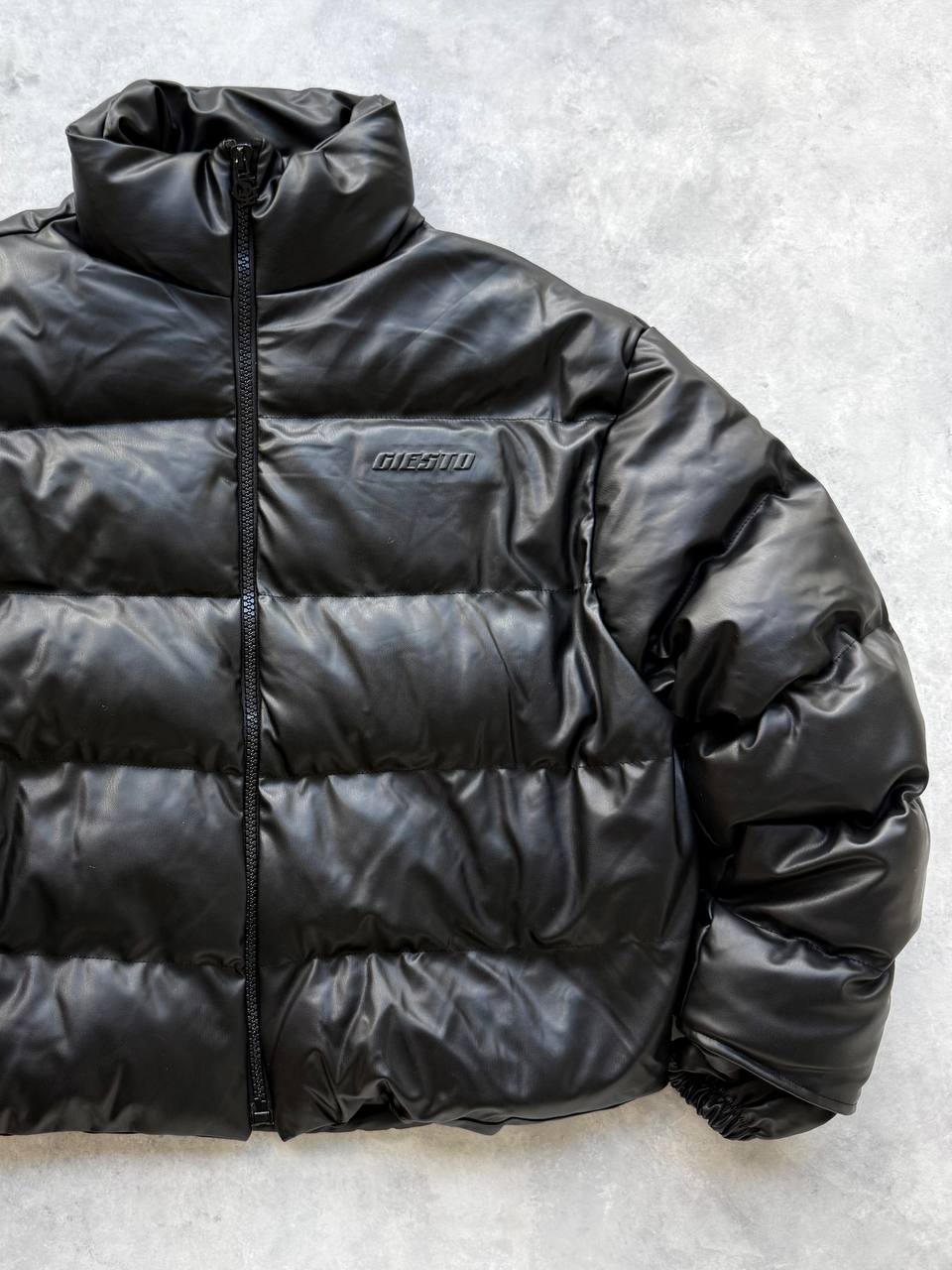 Premium Oversize Suni Deri Mont