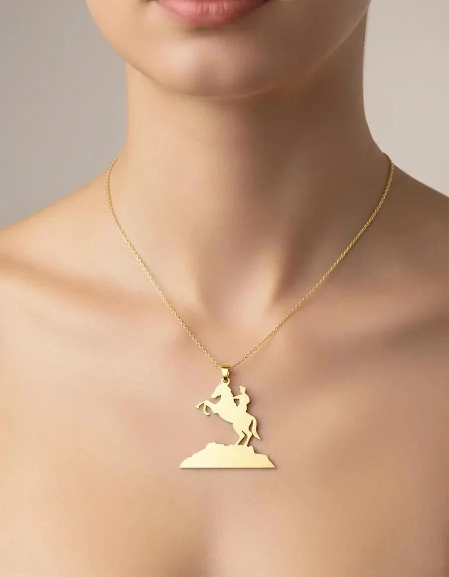 Kurtuluş Gümüş Kolye image