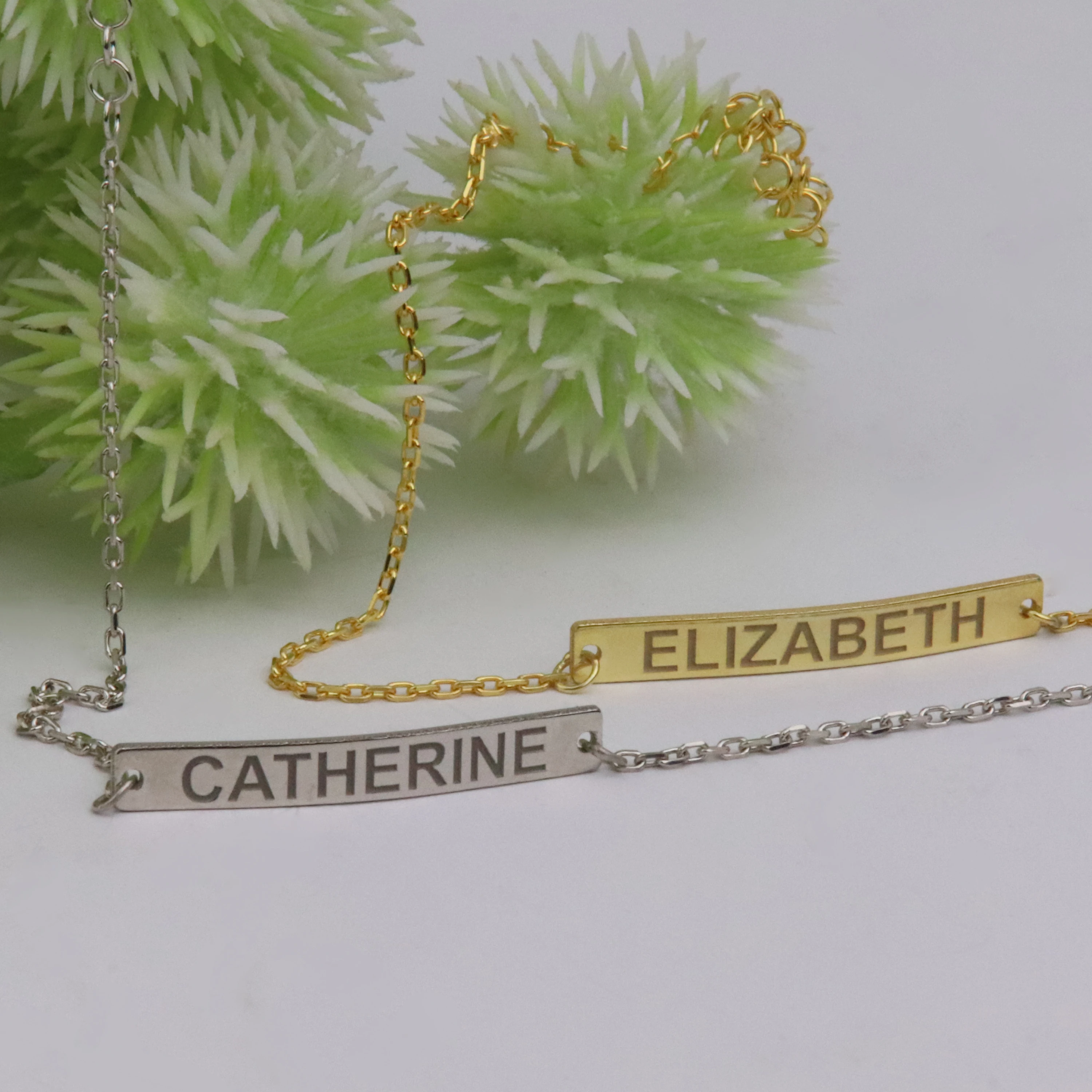 İsim Künye Gümüş Bileklik image