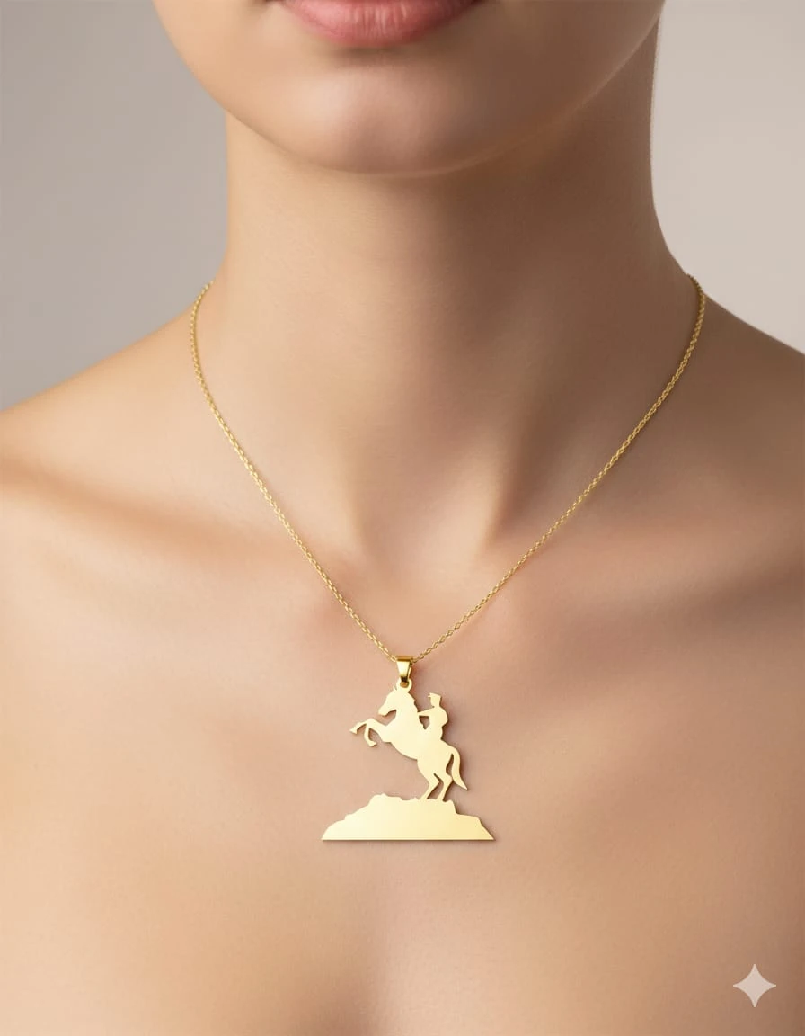 Kurtuluş Gümüş Kolye image