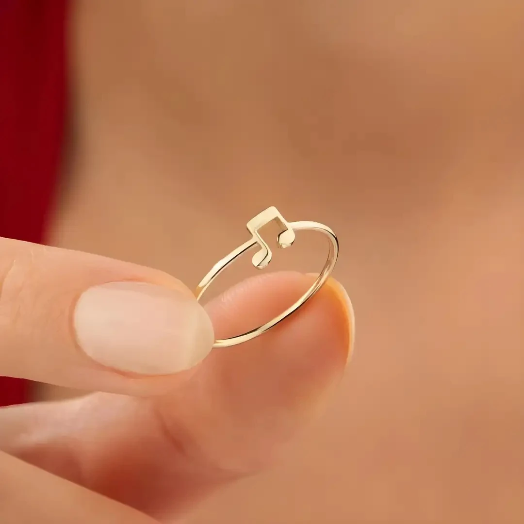 Melodi Gümüş Yüzük image