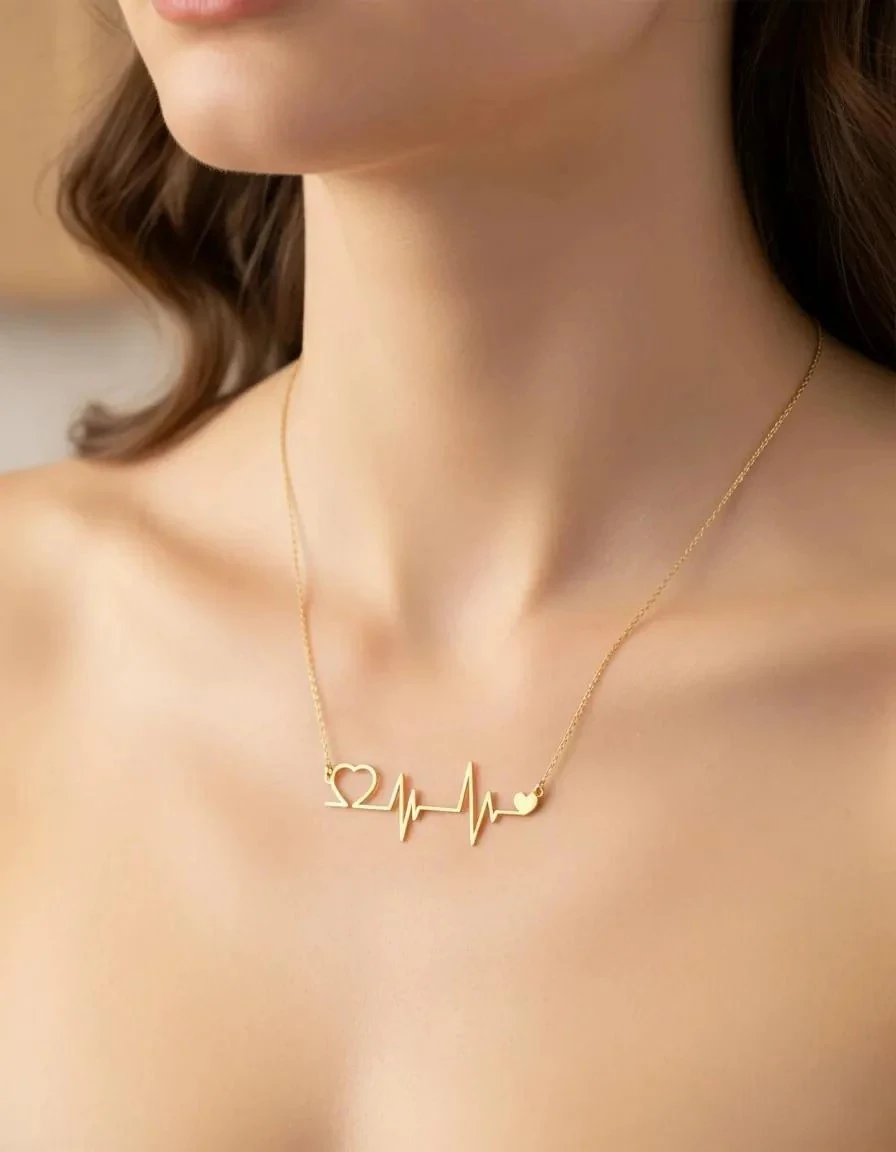 Ritim Gümüş Kolye image