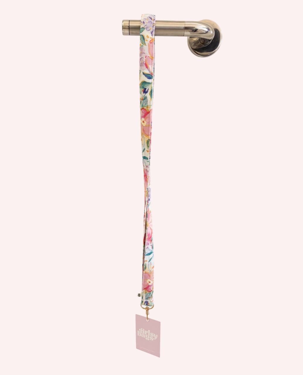 Lanyard - Pink Floral 