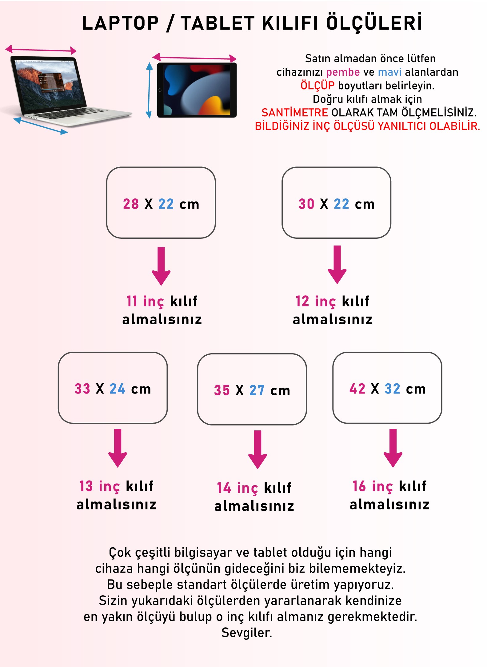 Pembe Çiçekli Laptop Macbook Tablet iPad Kılıfı Kalın Bilgisayar Kılıfı