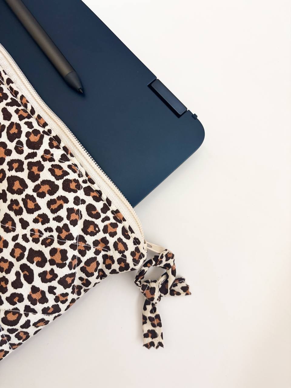 Leopar Desen Laptop ve Tablet Kılıfı