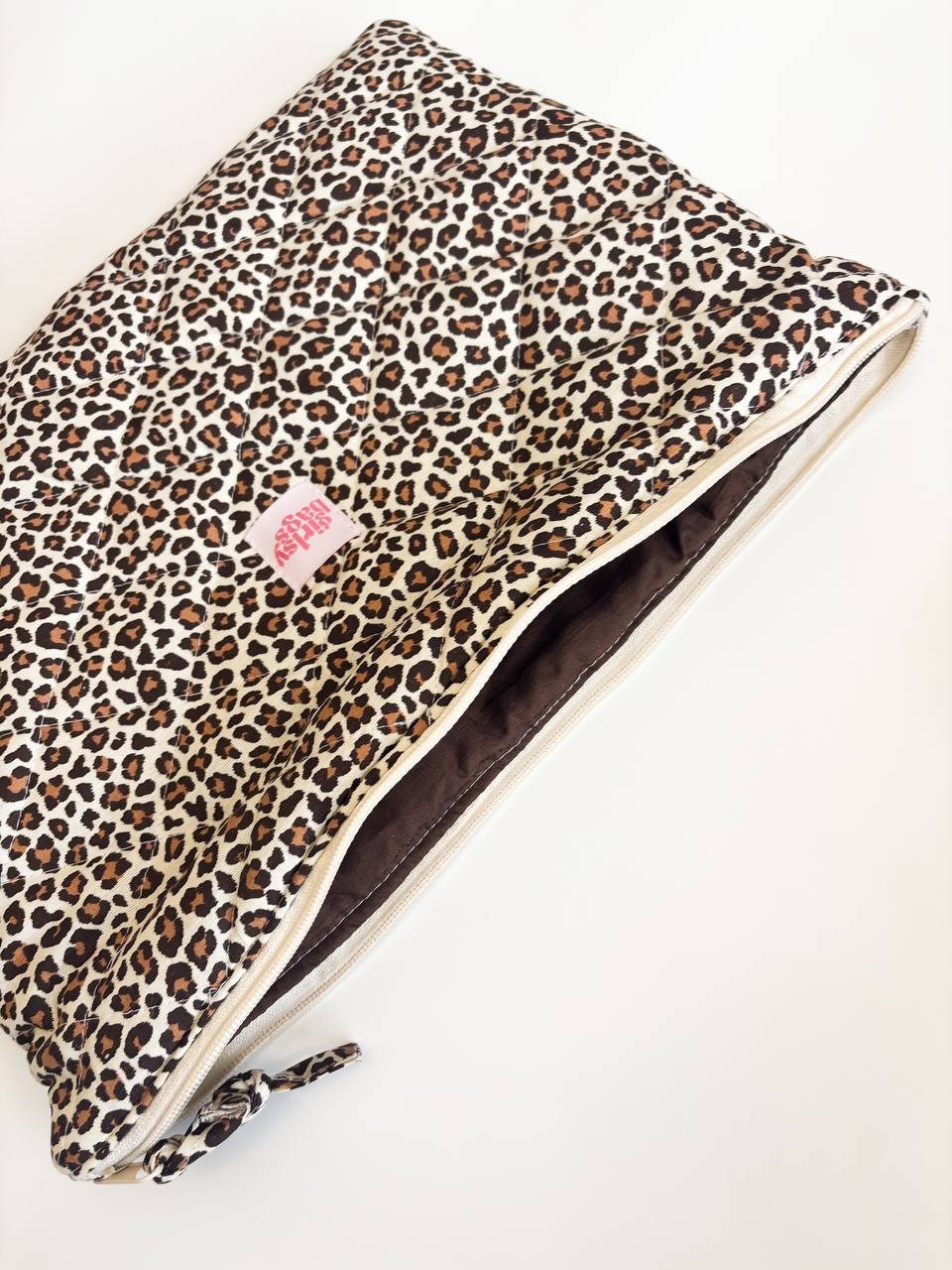 Leopar Desen Laptop ve Tablet Kılıfı