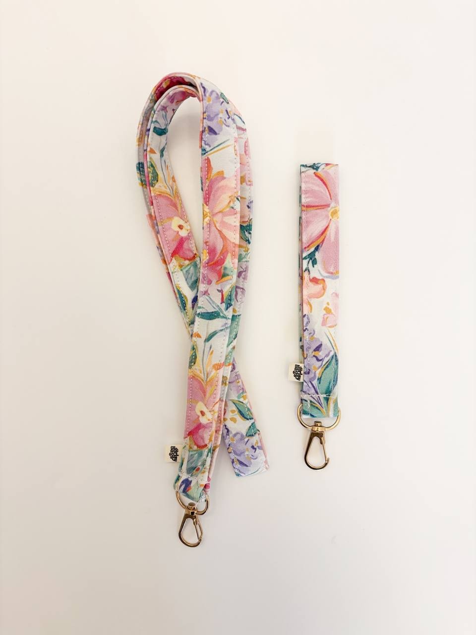 Lanyard - Pink Floral 