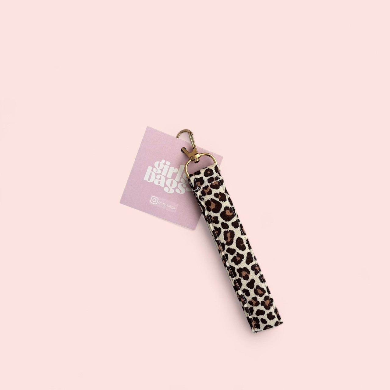 Wristlet Keychain - Leopard 