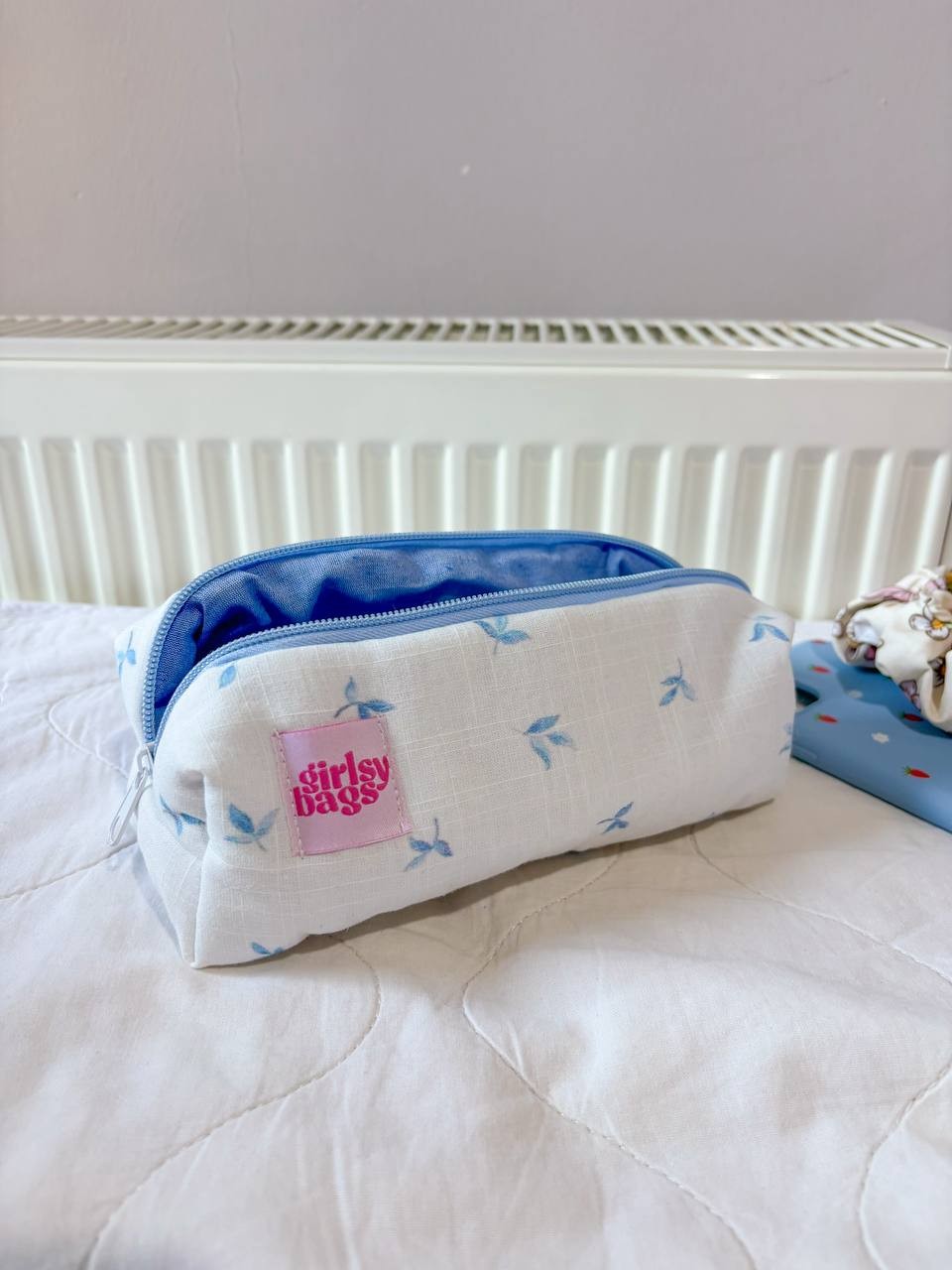 Pink Bow Pencil Case 
