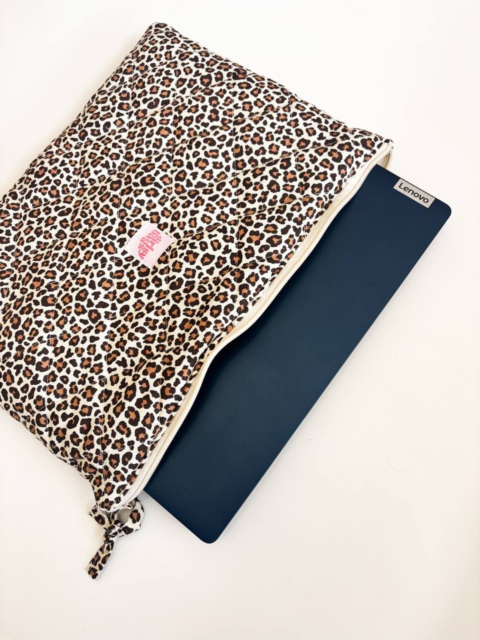 Leopar Desen Laptop ve Tablet Kılıfı