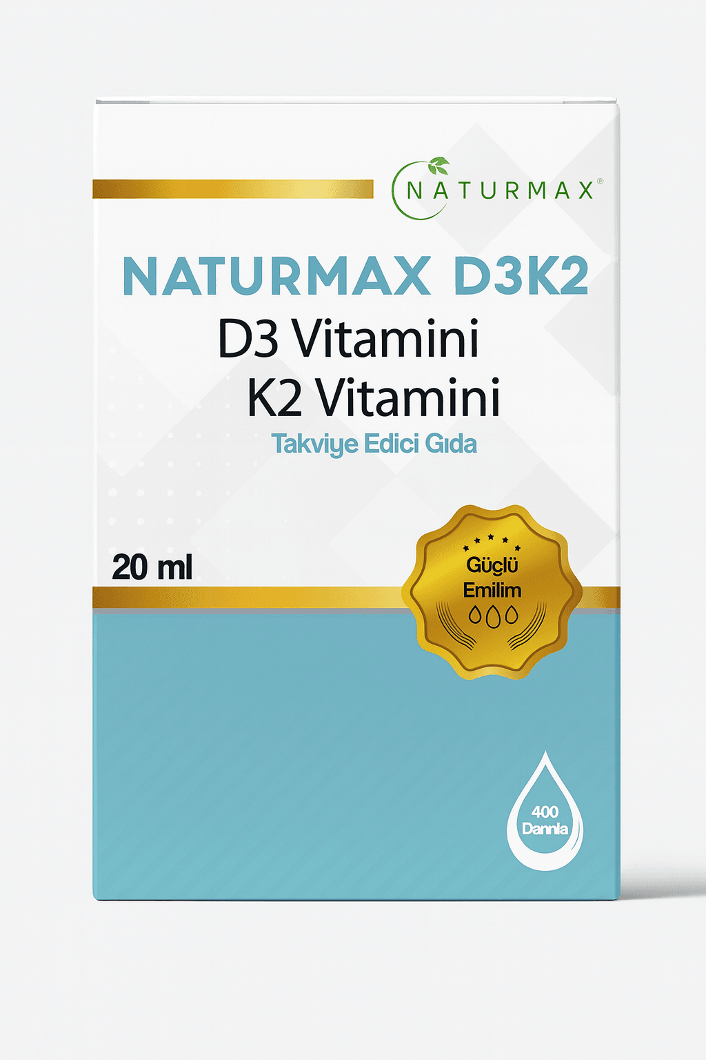 NATURMAX D3 K2 DAMLA 20 ML