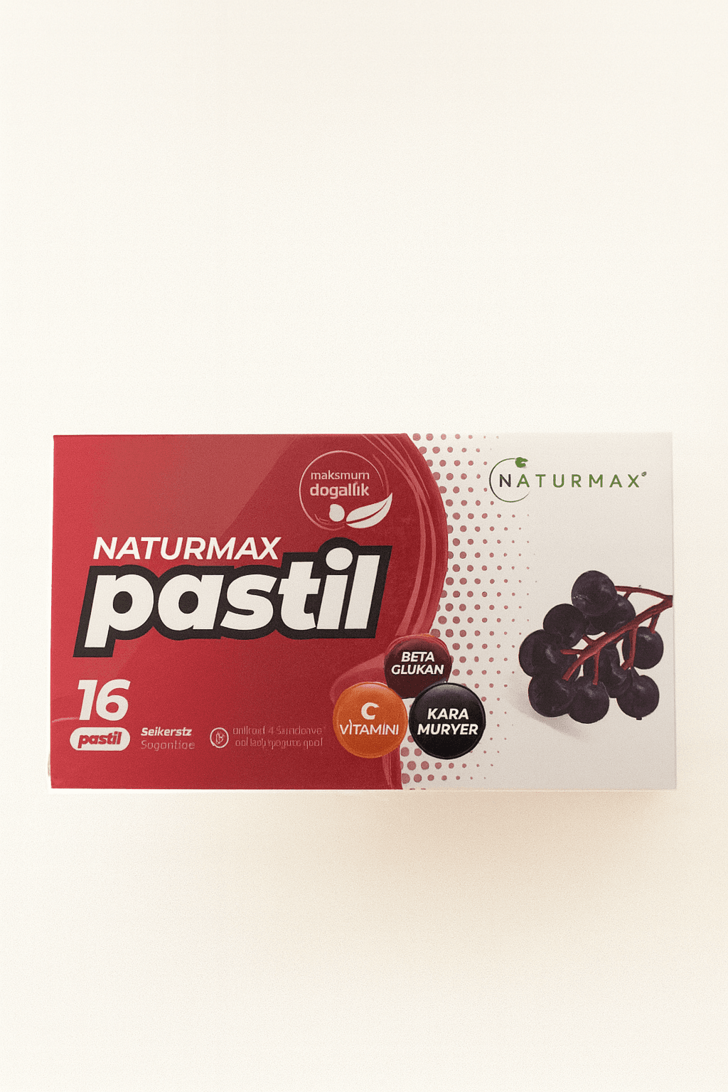 NATURMAX 16LI PASTIL KIRMIZI