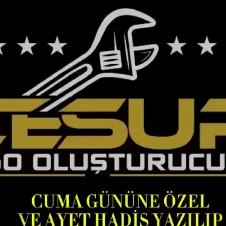 CUMA GÜNÜNE ÖZEL AYET HADİS YAZILMASINI İSTEYENE VİDEO HAZIRLANIR