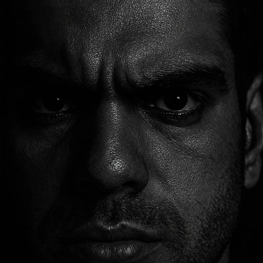 KARANLIK IŞIK PORTRE TASARIMI