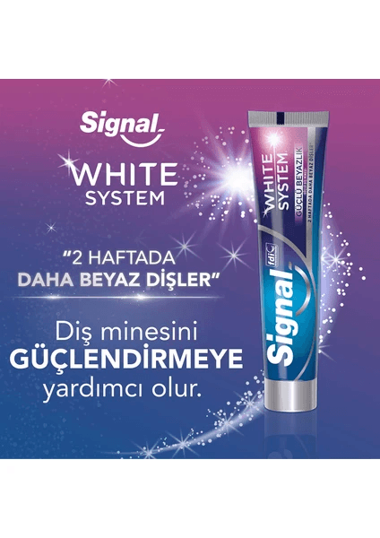 Signal White System Güçlü Beyazlık Diş Macunu 75 Ml