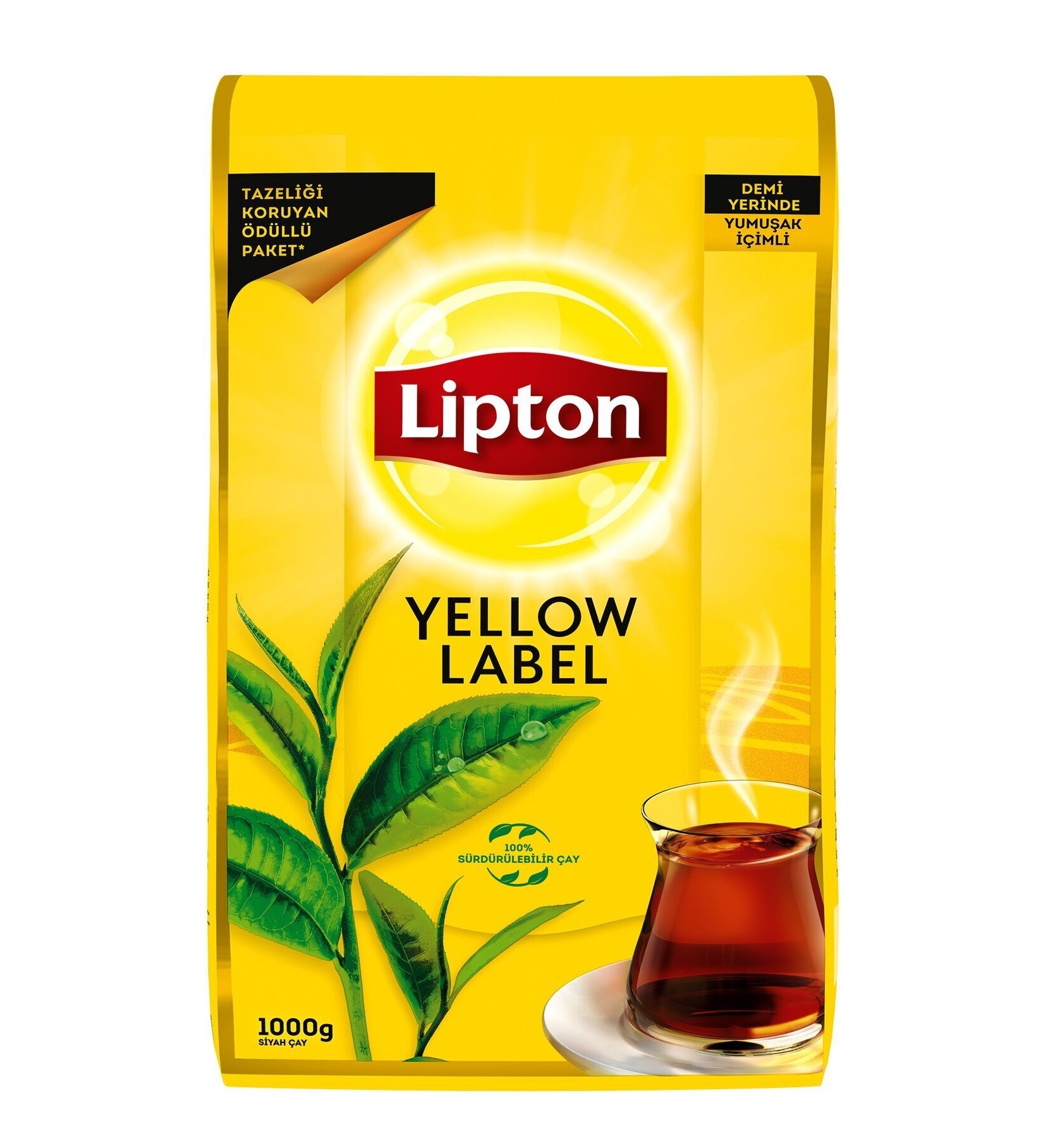 Lipton Yellow Label Siyah Çay 1000 Gr