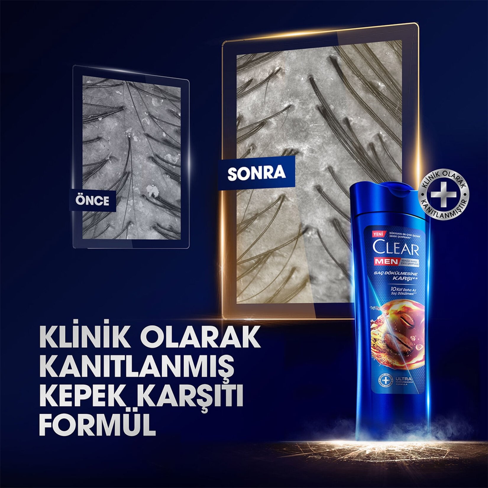 Clear Men Saç Dökülmesine Karşı Etkili Şampuan 350 Ml