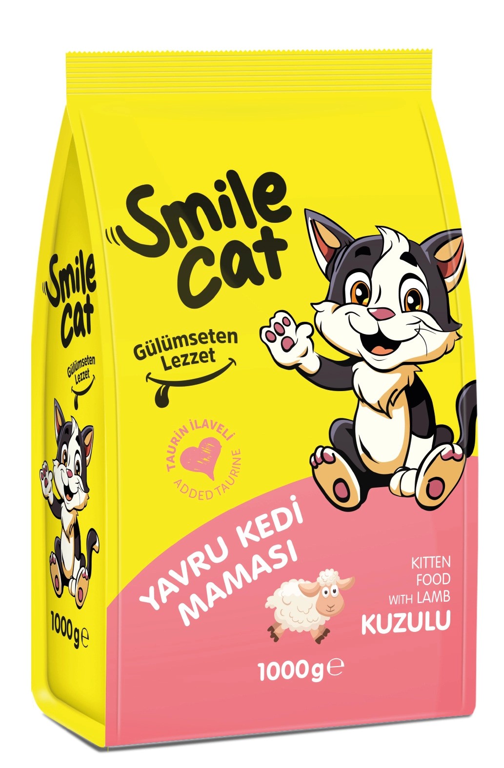 Smile Cat Yavru Kedi Maması Kuzulu 1000 Gr