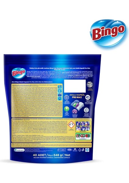 Bingo Akıllı Kapsül Pro Max Hepsi Bir Arada 40'lı