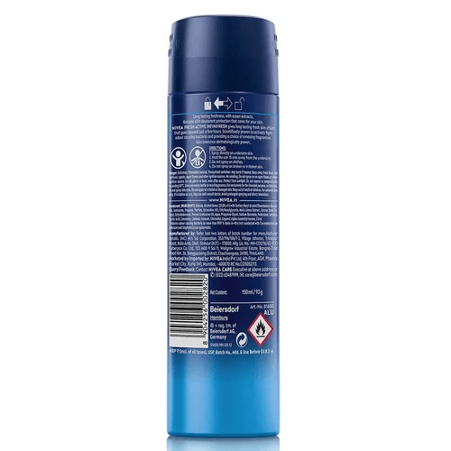 Nivea Men Fresh 48 Saat Koruma Deodorant 150 Ml