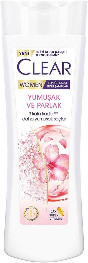 Clear Women Yumuşak Ve Parlak Saçlar Şampuan 350 Ml