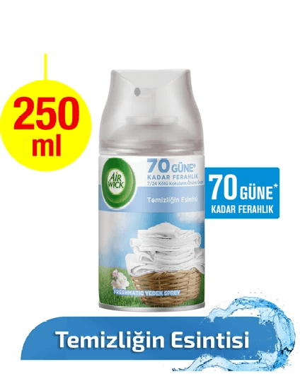 Air Wick Freshmatic Yedek Sprey Temizliğin Esintisi 250 Ml