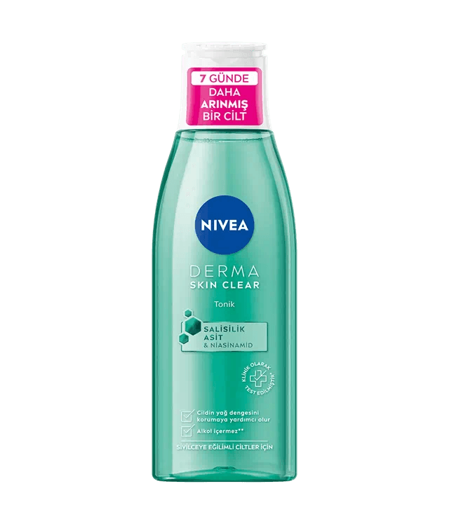 Nivea Derma Skın Clear Sivilceye Eğilimli Ciltler İçin Tonik 200 Ml