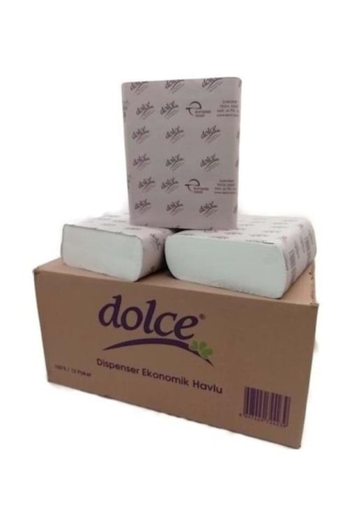 Dolce Z Katlama Havlu 200 Adet 12 Paket