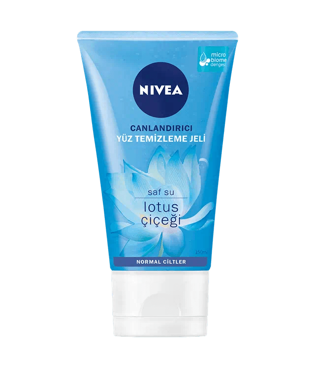 Nivea Canlandırıcı Normal&Karma Ciltler Lotus Çiçeği Özü Yüz Temizleme Jeli 150 Ml