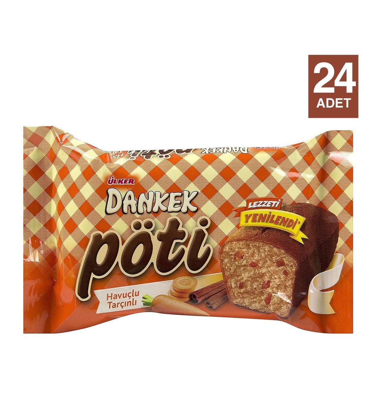 Ülker Dankek Pöti Havuçlu Tarçınlı 35 Gr 24 Adet