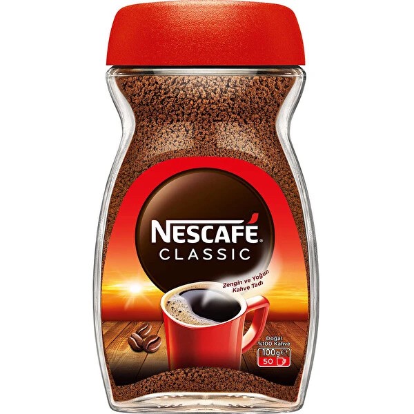 Nescafe Classic Kahve Cam Kavanoz 100 Gr