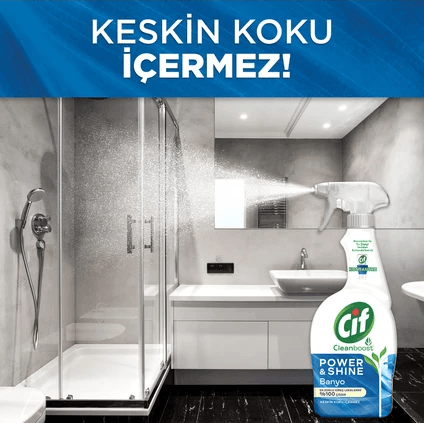 Cif Clean Boost Banyo Sprey Temizleyici 750 Ml