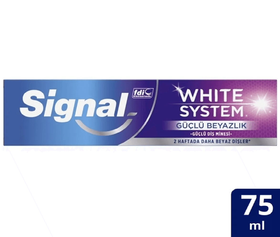 Signal White System Güçlü Beyazlık Diş Macunu 75 Ml