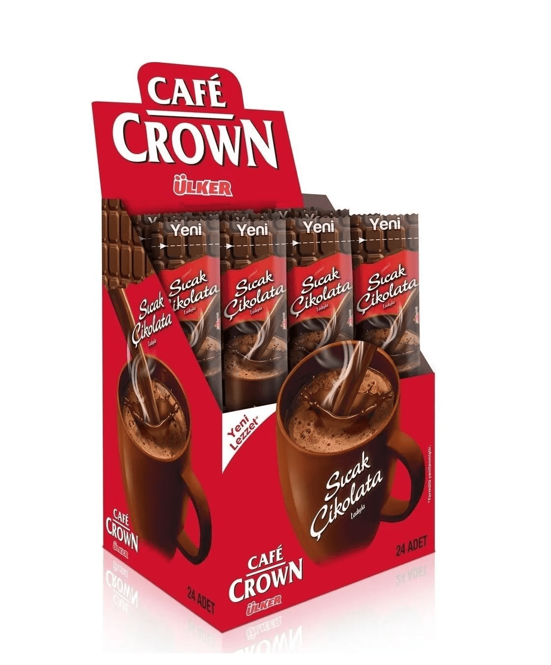 Ülker Cafe Crown Sıcak Çikolata 18,5 Gr 24 Adet