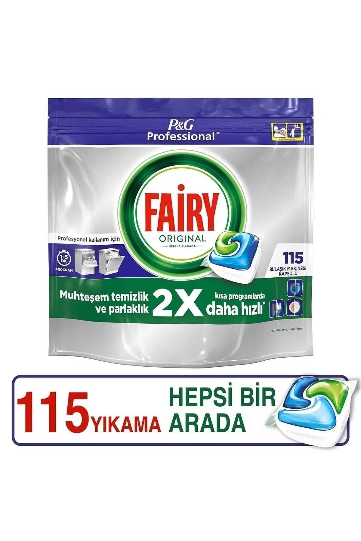 Fairy Original Hepsi Bir Arada 115'li