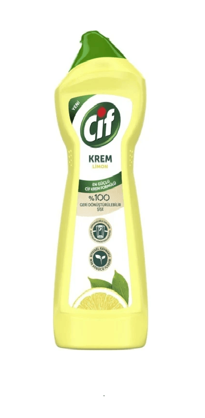 Cif Limon Krem Temizleyici 750 Ml