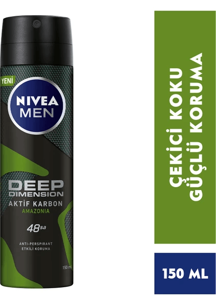 Nivea Men Deep Deodorant 150 Ml